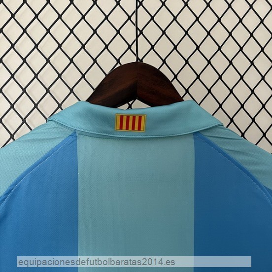 Nuevo 2ª Camiseta Barcelona Retro 2007 2008 Azul Baratas